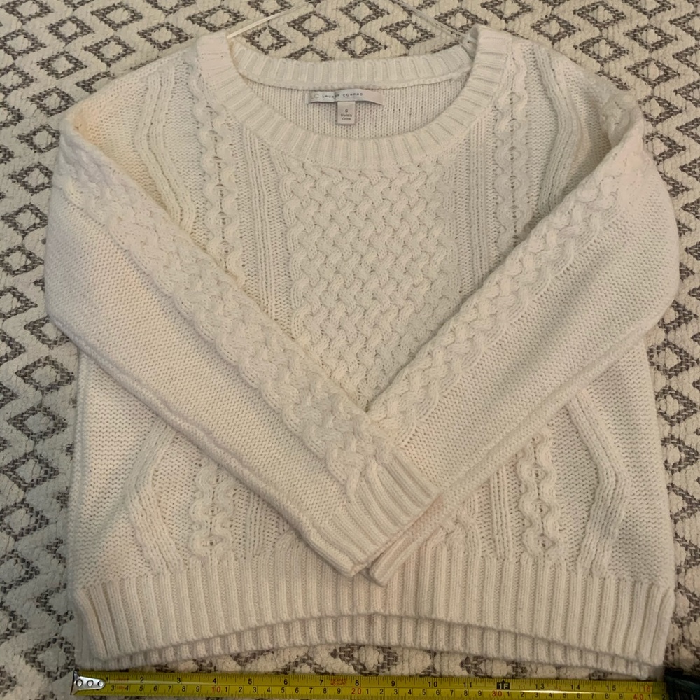 Lauren Conrad Cable Knit Sweater - Picture 3 of 7